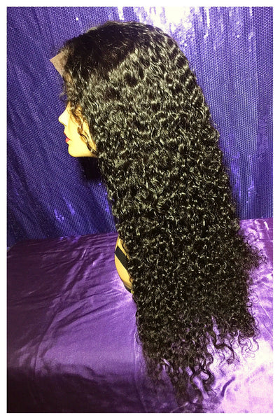Exotic Curly Lace Frontal Wig